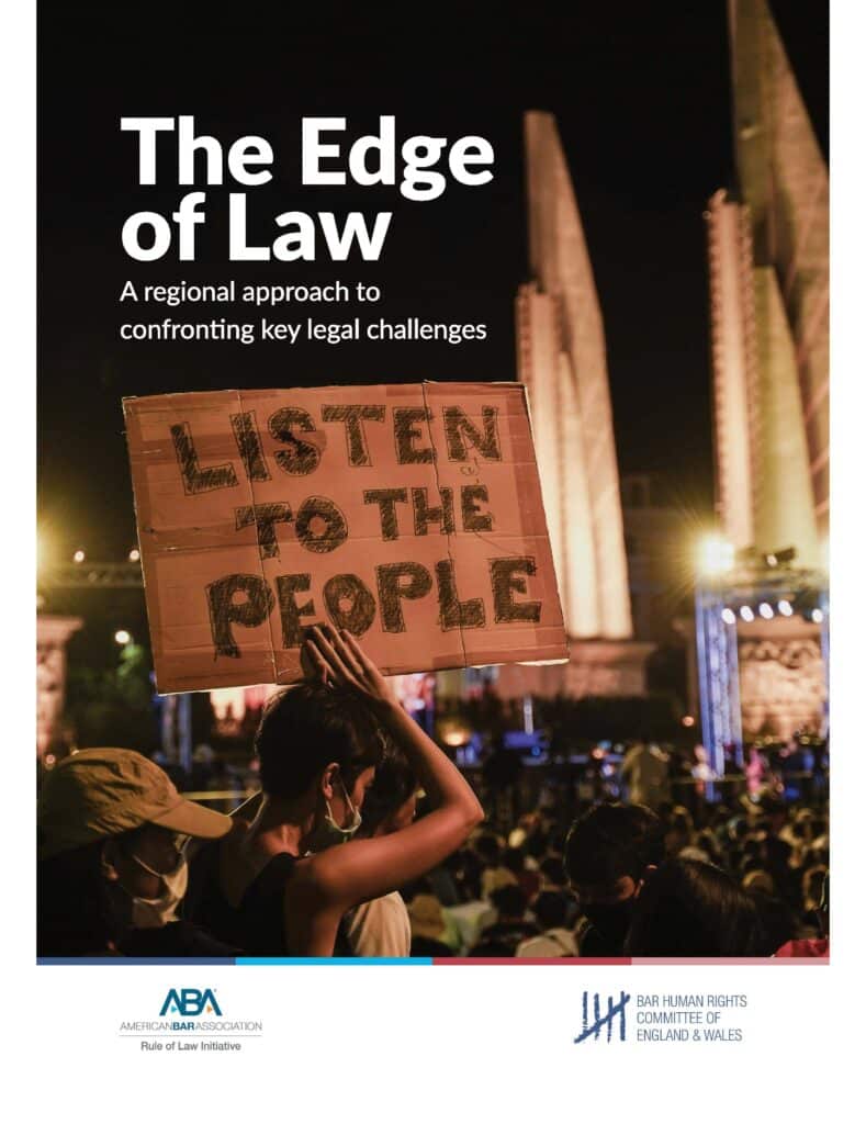 The Edge of Law Report: A Regional Approach to Confronting Key Legal Challenges