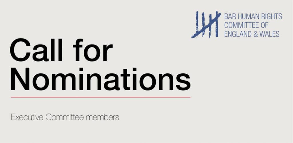 Call for Nominations for BHRC Executive Biannual Election