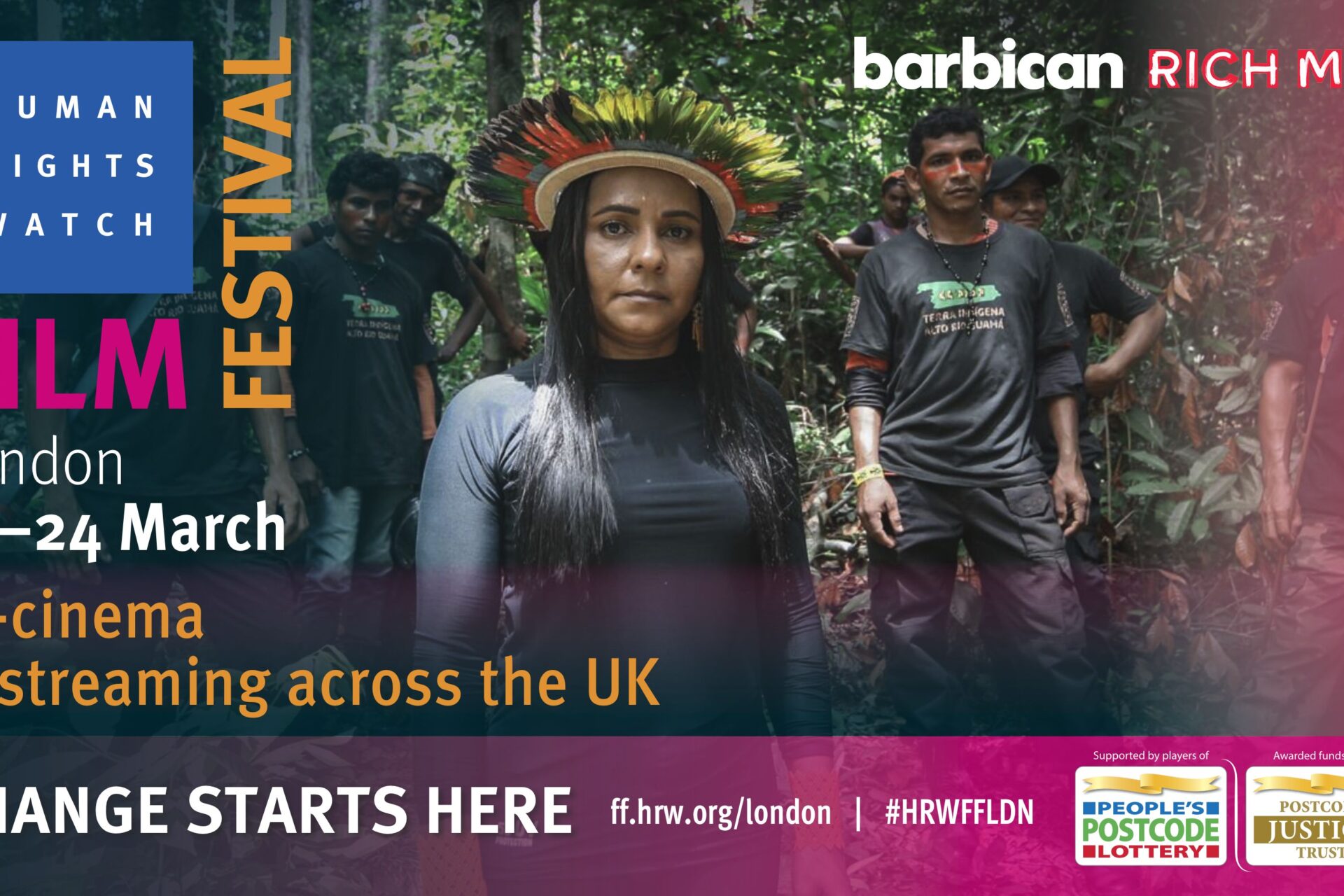 BHRC proud to partner with Human Rights Watch Film Festival 2024 London edition