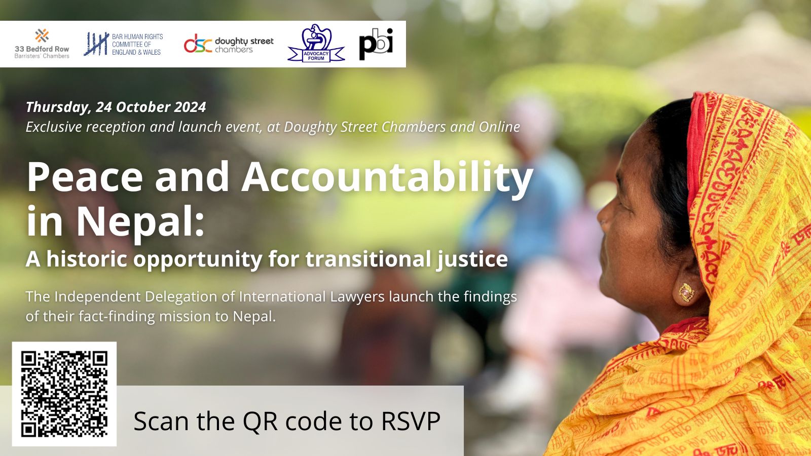 BHRC supports PBI for panel and report on ‘Peace and Accountability? Transitional Justice in Nepal’ following delegation in March 2024